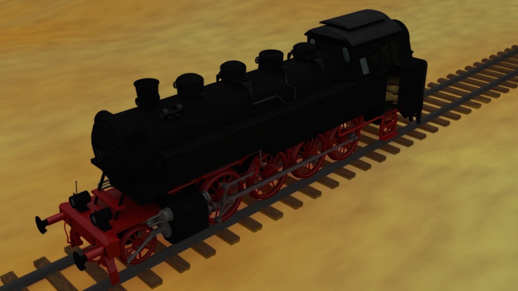 BR86 Steam Locomotive preview image 1